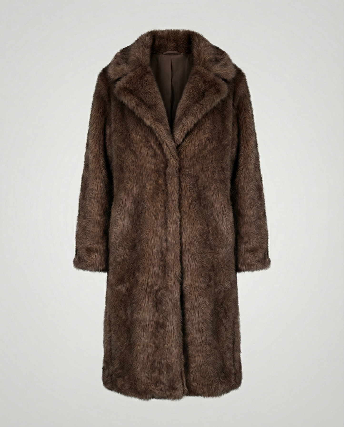 Cappotto Donna in Ecopelliccia Morbido Caldo