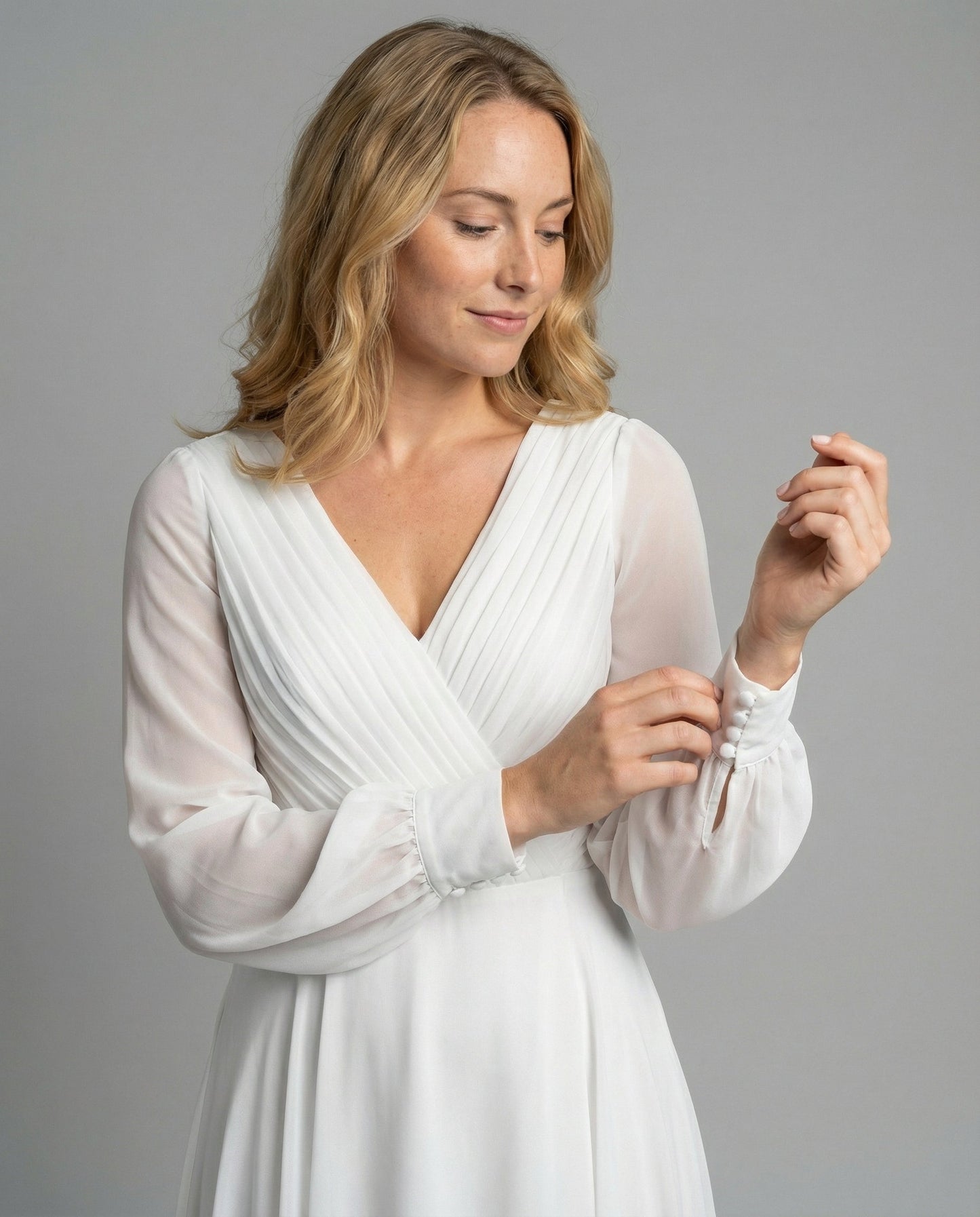 Abito Fluttuante Donna in Chiffon Elegante
