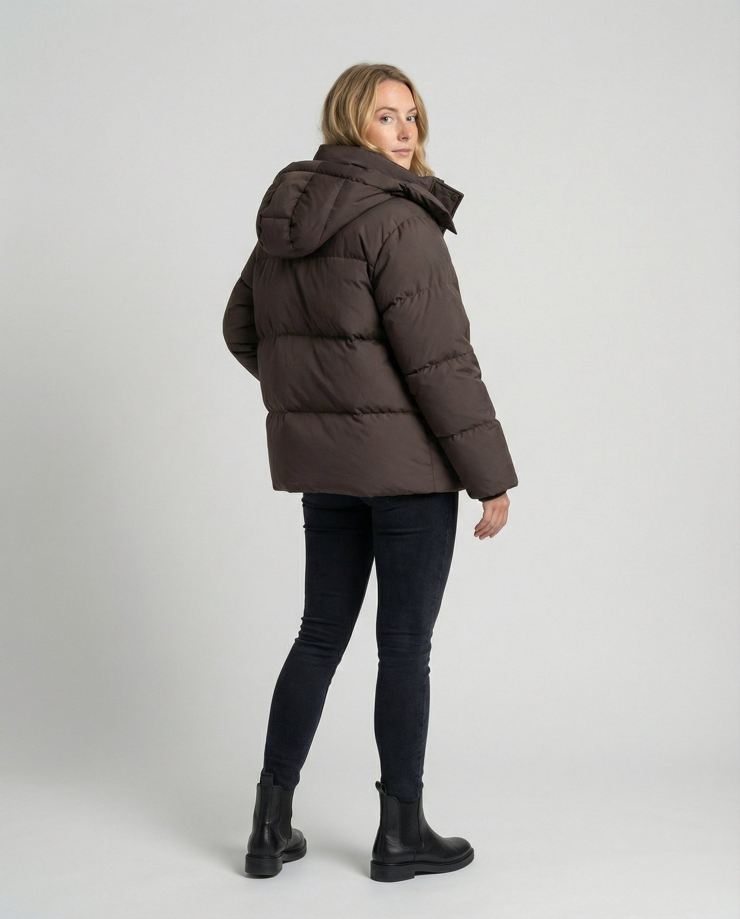 Piumino Donna Oversize Imbottito Morbido
