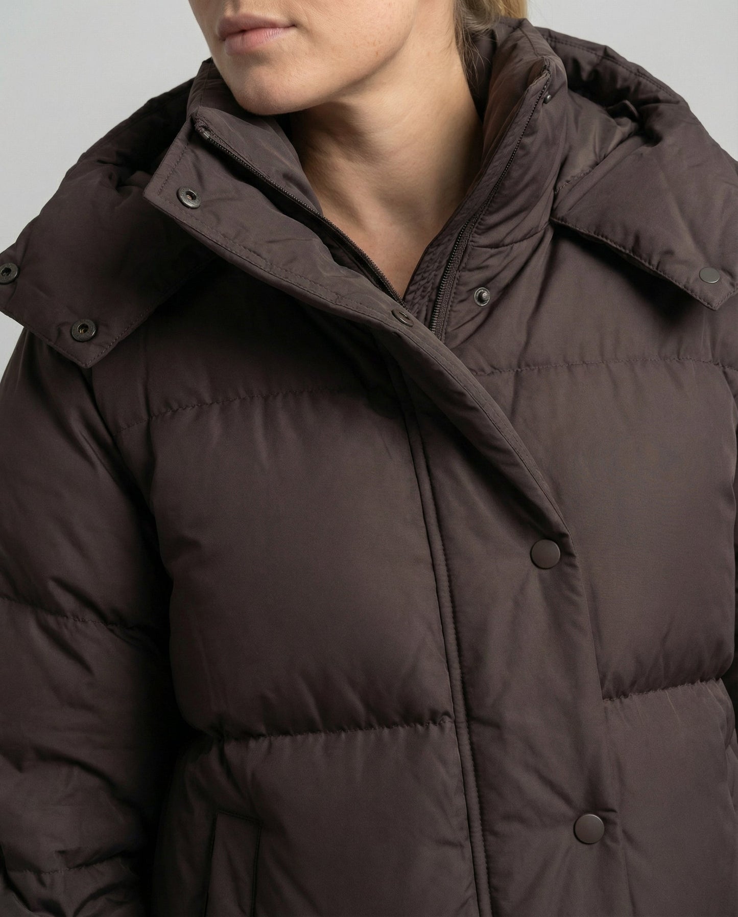 Piumino Donna Oversize Imbottito Morbido