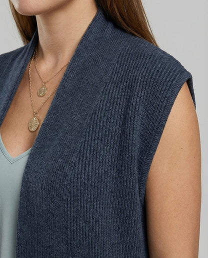 Gilet Donna Oversize Maglia Morbida