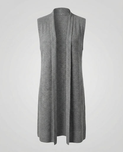 Gilet Donna Oversize Maglia Morbida