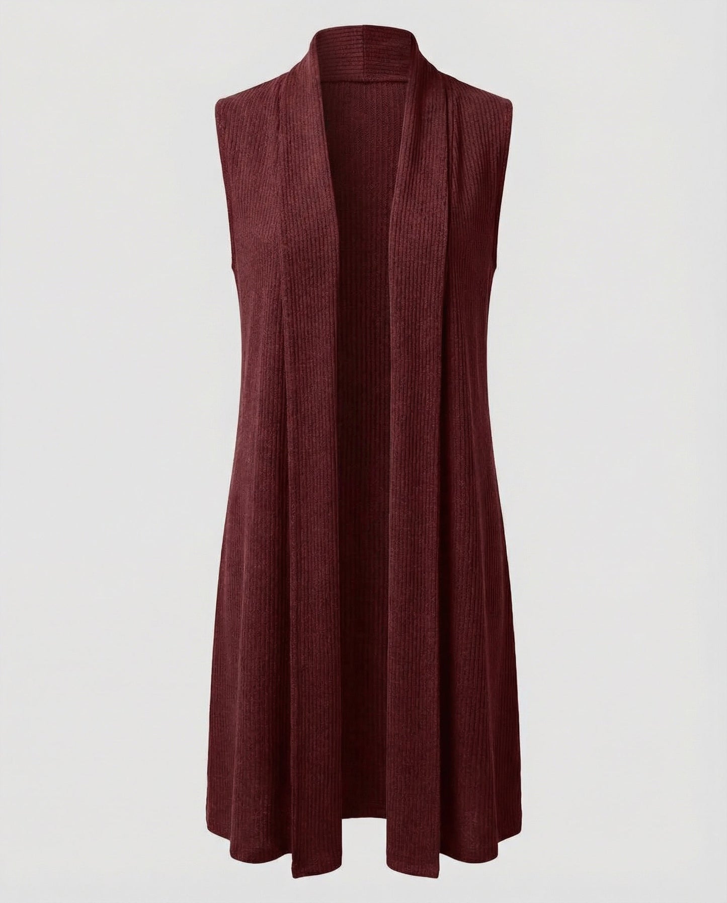 Gilet Donna Oversize Maglia Morbida