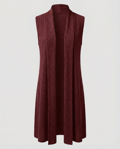 Gilet Donna Oversize Maglia Morbida