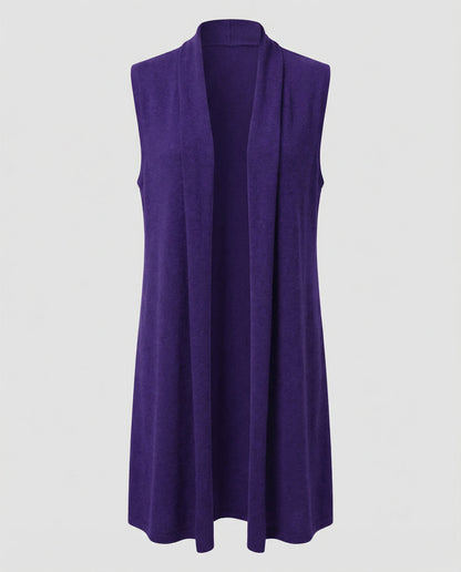 Gilet Donna Oversize Maglia Morbida