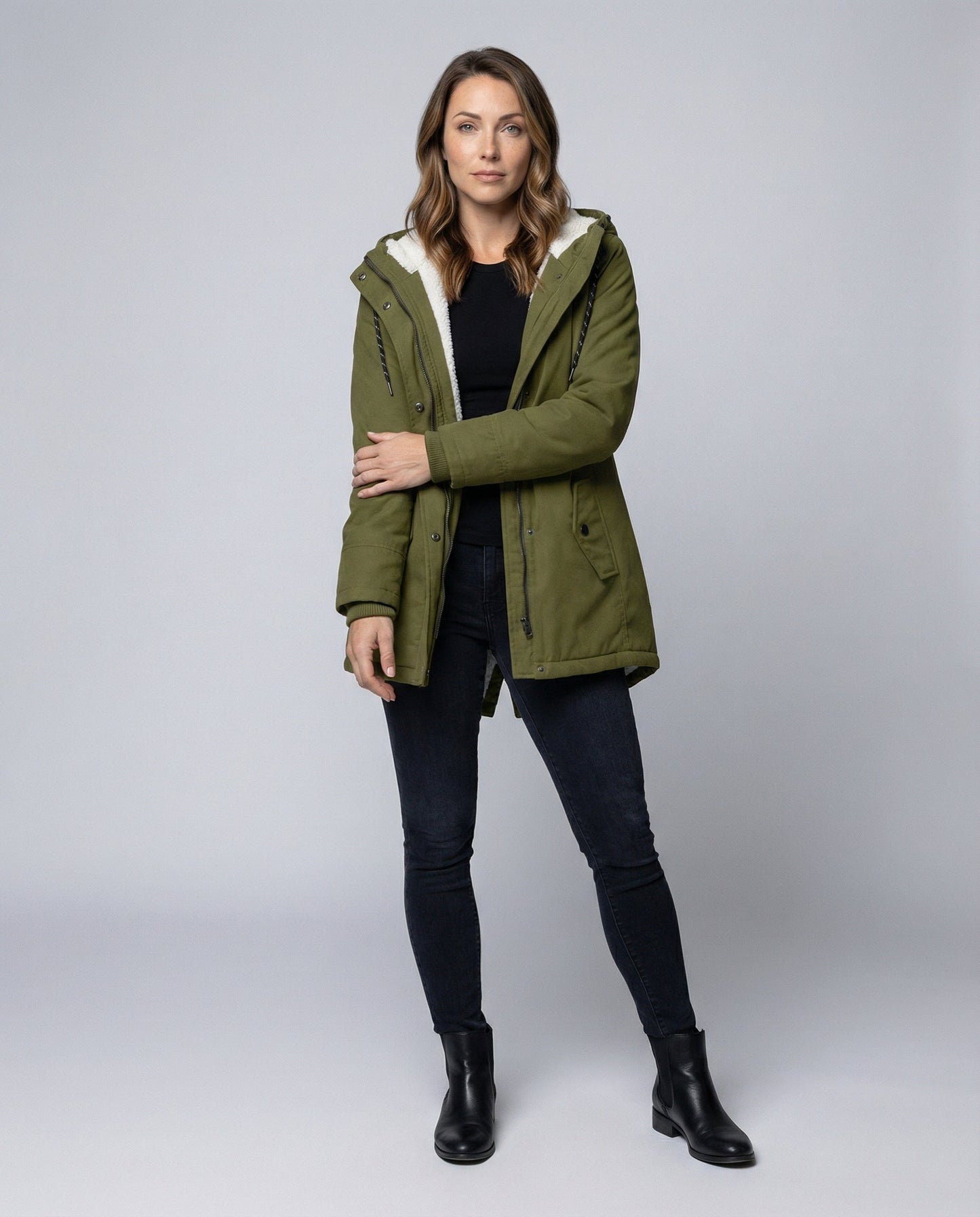 Cappotto Donna Invernale Imbottito Caldo