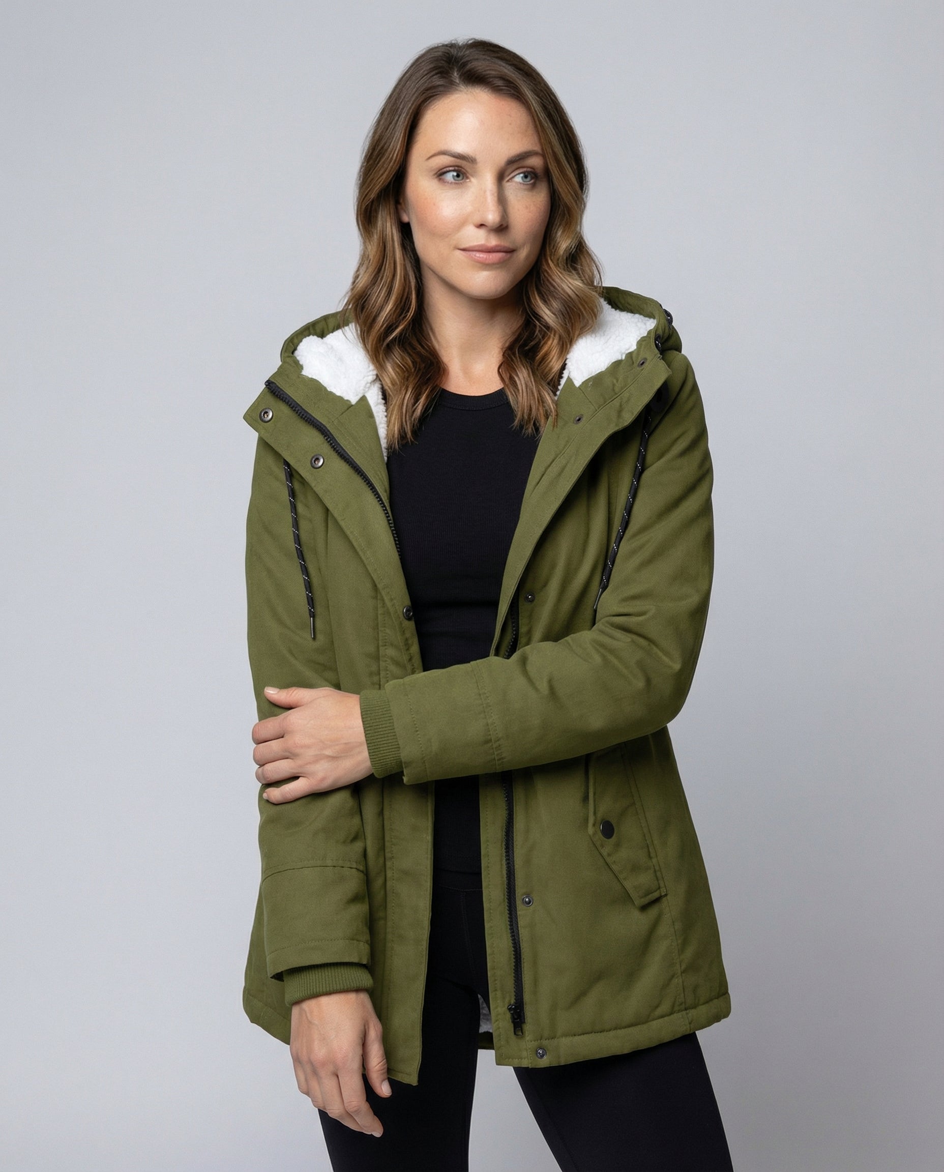 Cappotto Donna Invernale Imbottito Caldo - Brentozzi