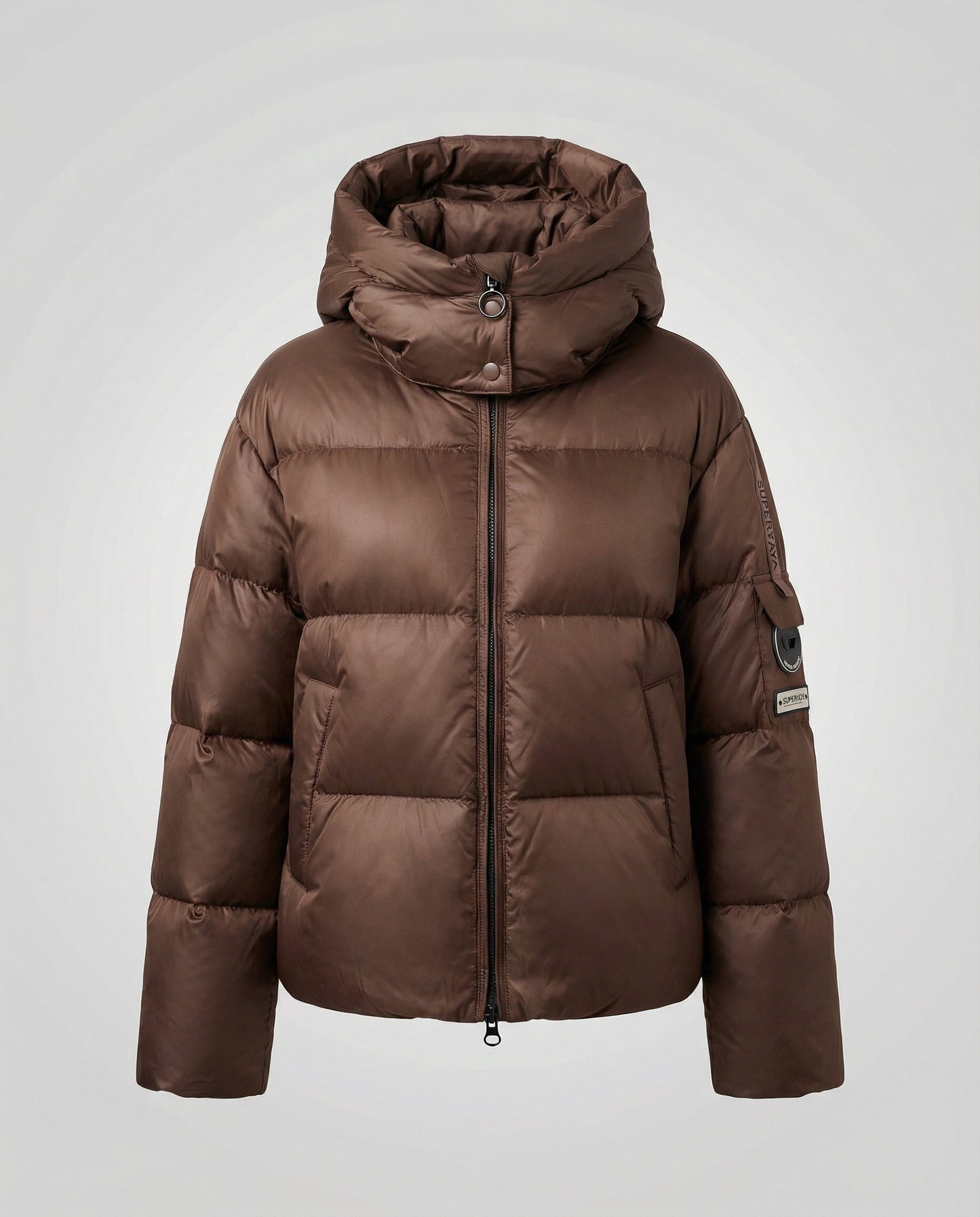 Piumino Donna Imbottitura Piuma Taglio Regular