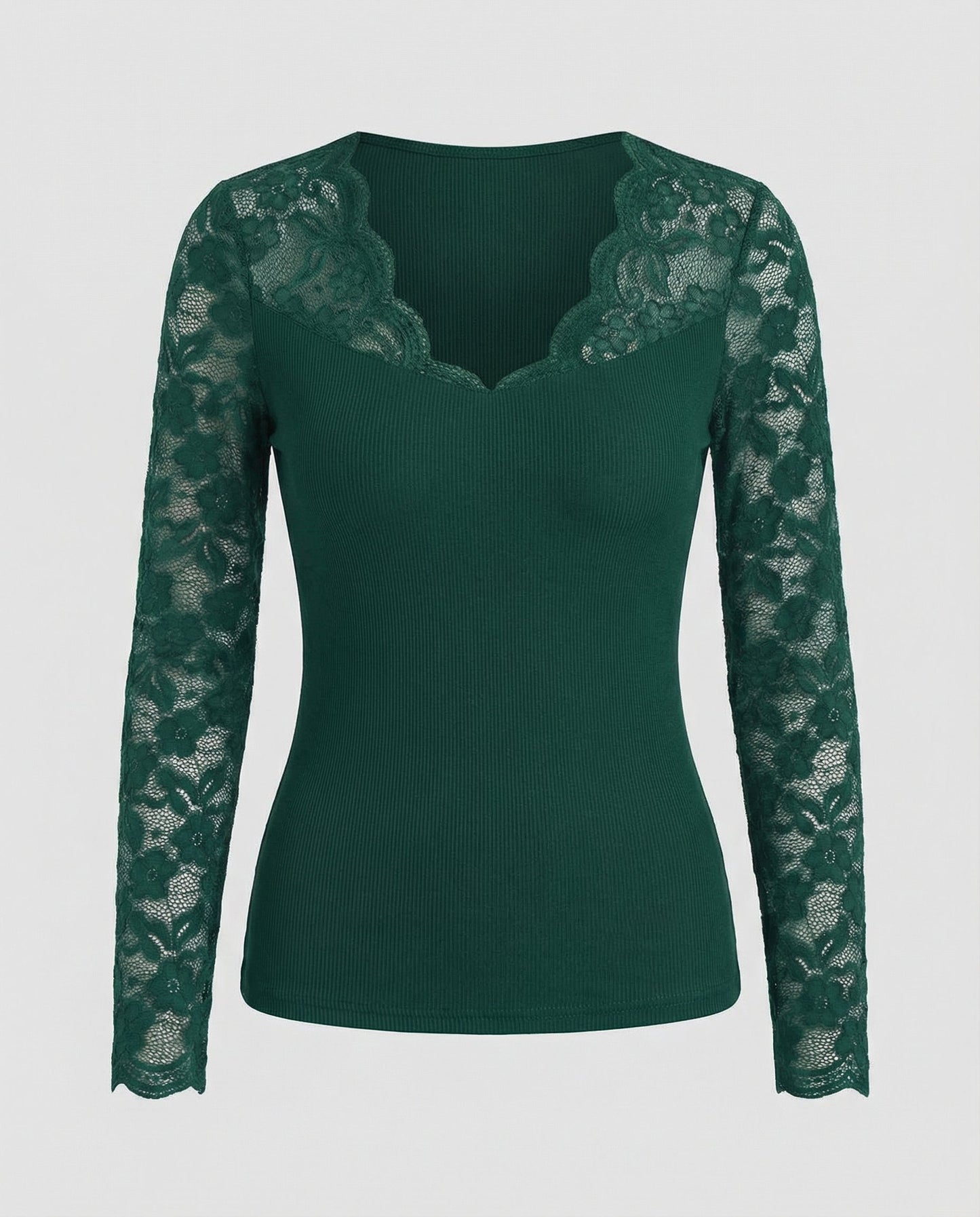 Body Donna in Pizzo Elegante Slim Fit