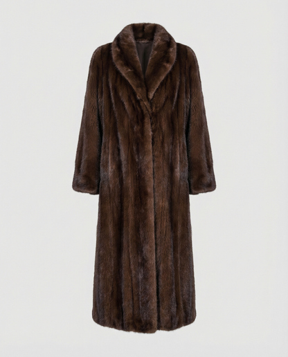 Cappotto Donna in Pelliccia Ecologica Stile Elegante Invernale