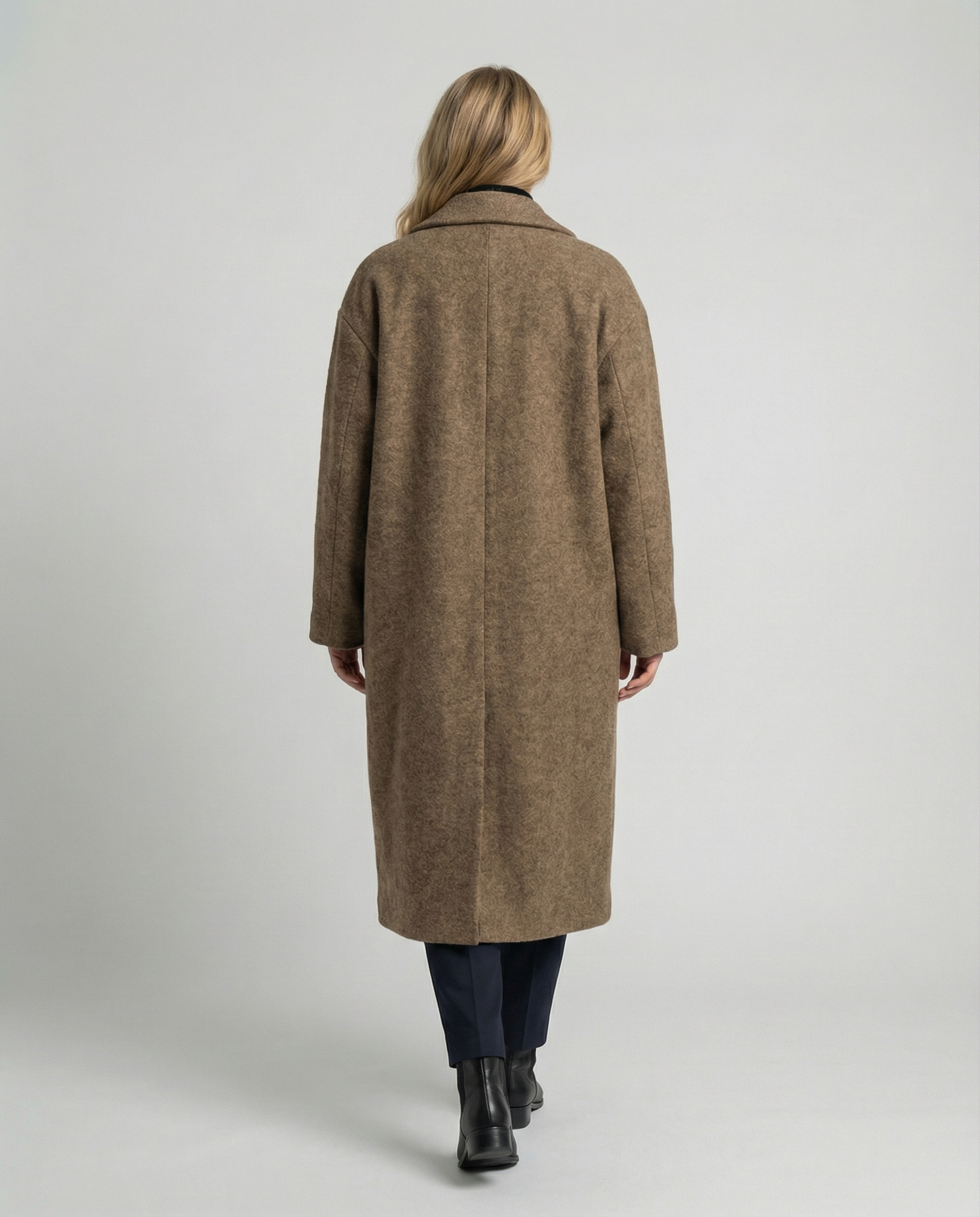 Cappotto Oversize Donna in Lana Stile Elegante