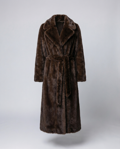 Cappotto Donna in Ecopelliccia Invernale Morbido