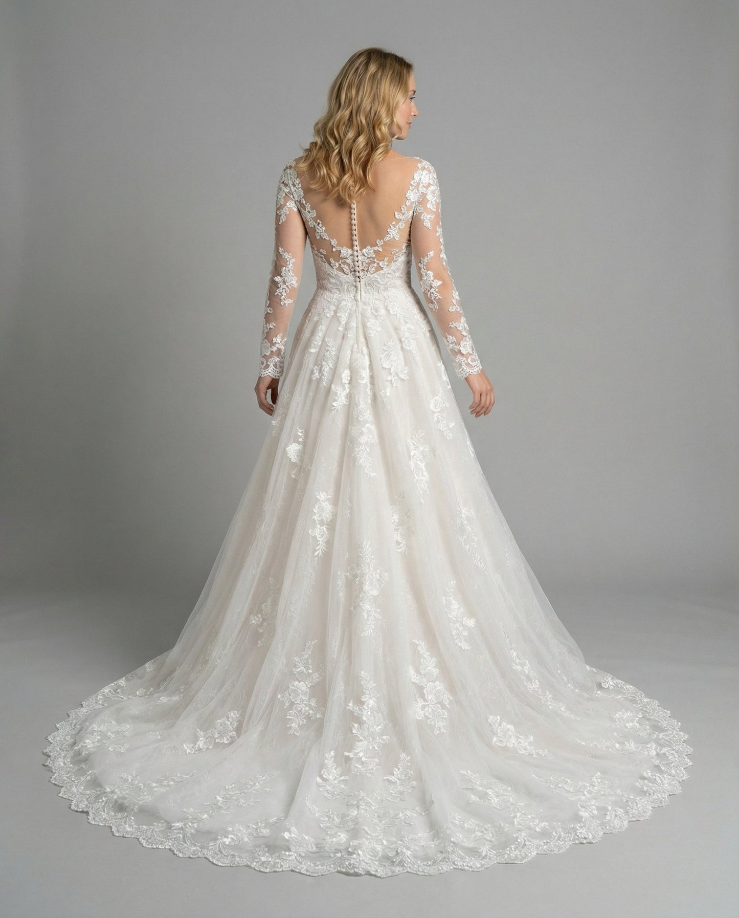 Abito Sposa Donna in Pizzo Elegante