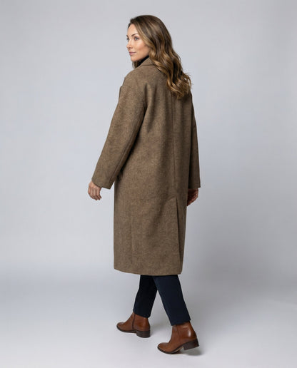 Cappotto Donna Oversize in Lana Morbido
