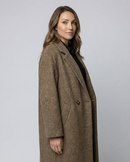 Cappotto Donna Oversize in Lana Morbido