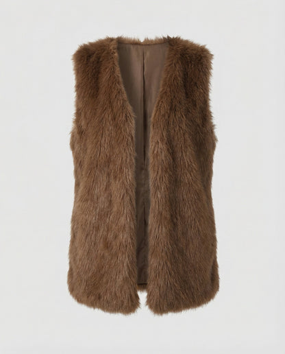 Gilet Donna in Ecopelliccia Morbido