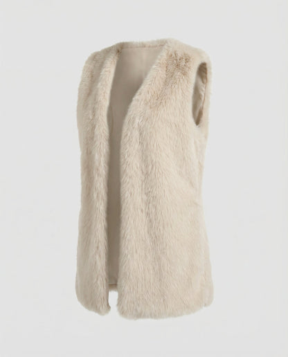 Gilet Donna in Ecopelliccia Morbido