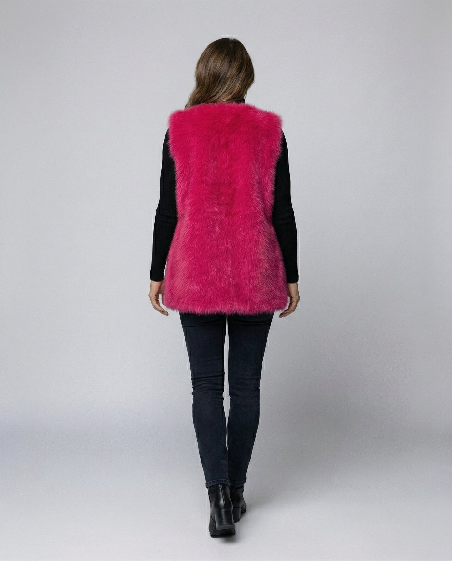 Gilet Donna in Ecopelliccia Morbido
