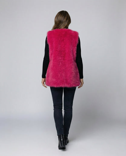 Gilet Donna in Ecopelliccia Morbido