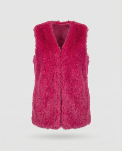 Gilet Donna in Ecopelliccia Morbido