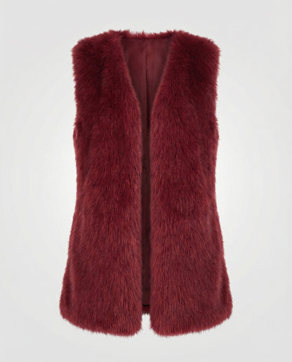 Gilet Donna in Ecopelliccia Morbido