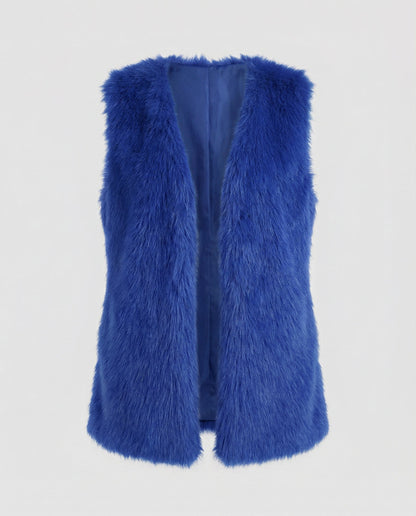 Gilet Donna in Ecopelliccia Morbido