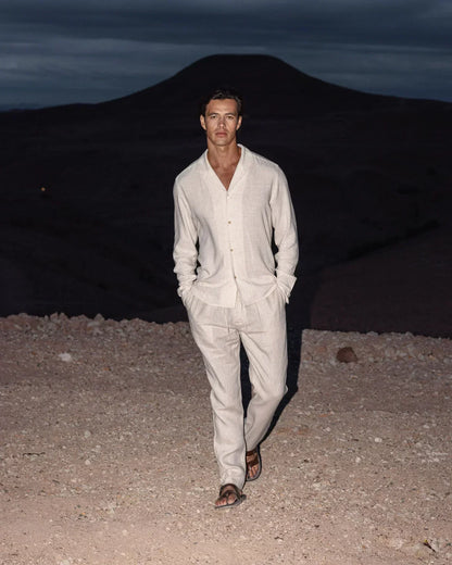Completo Uomo Camicia Classica e Pantaloni Regular Fit