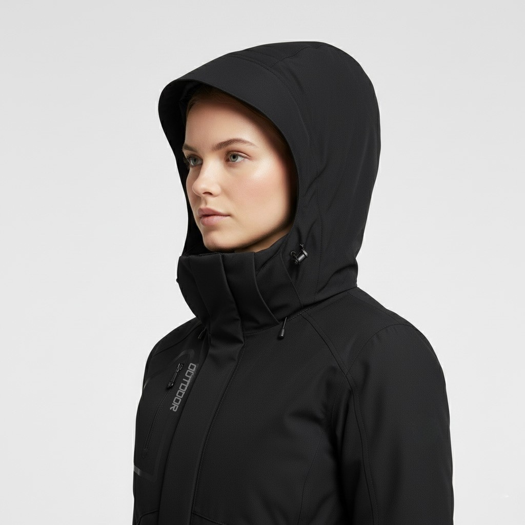 Completo Sci Donna Giacca e Pantaloni Impermeabili Slim