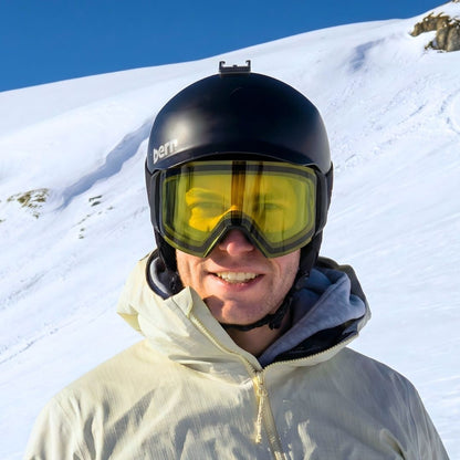 Maschera Sci Unisex Design Panoramico per Uso Alpino