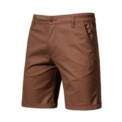 Pantaloncini Chino Uomo Vestibilità Comoda Casual