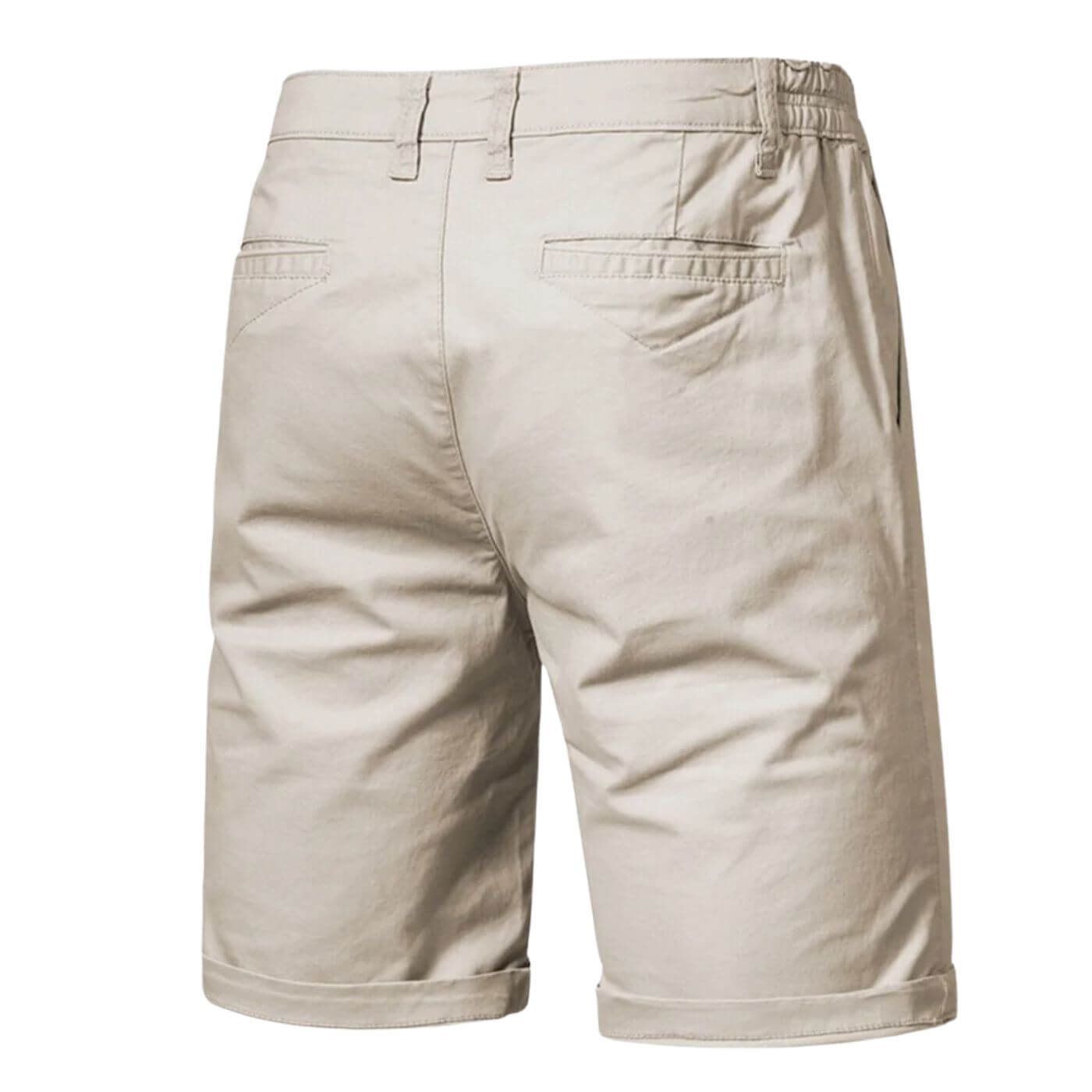 Pantaloncini Chino Uomo Vestibilità Comoda Casual
