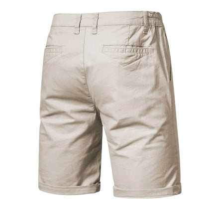 Pantaloncini Chino Uomo Vestibilità Comoda Casual
