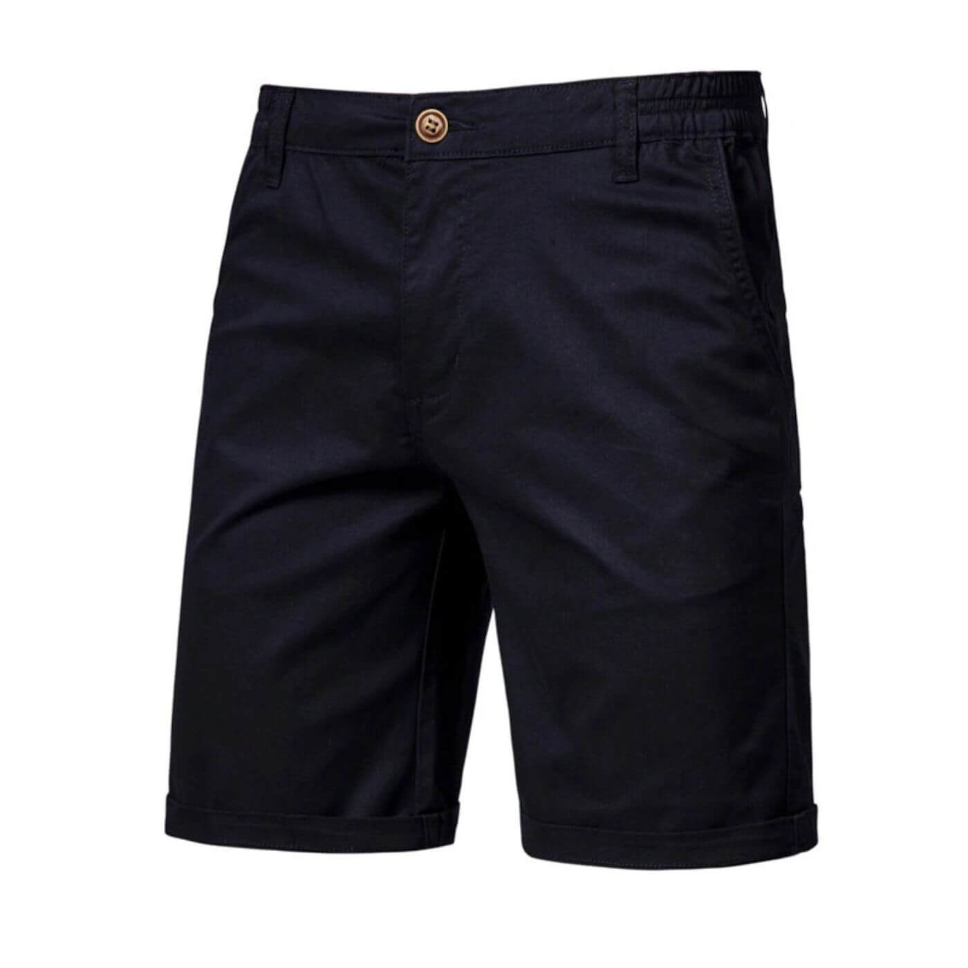 Pantaloncini Chino Uomo Vestibilità Comoda Casual