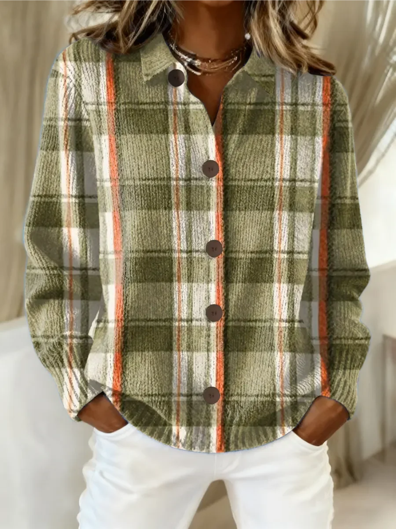 Camicia Donna a Quadri Vestibilità Classica - Brentozzi