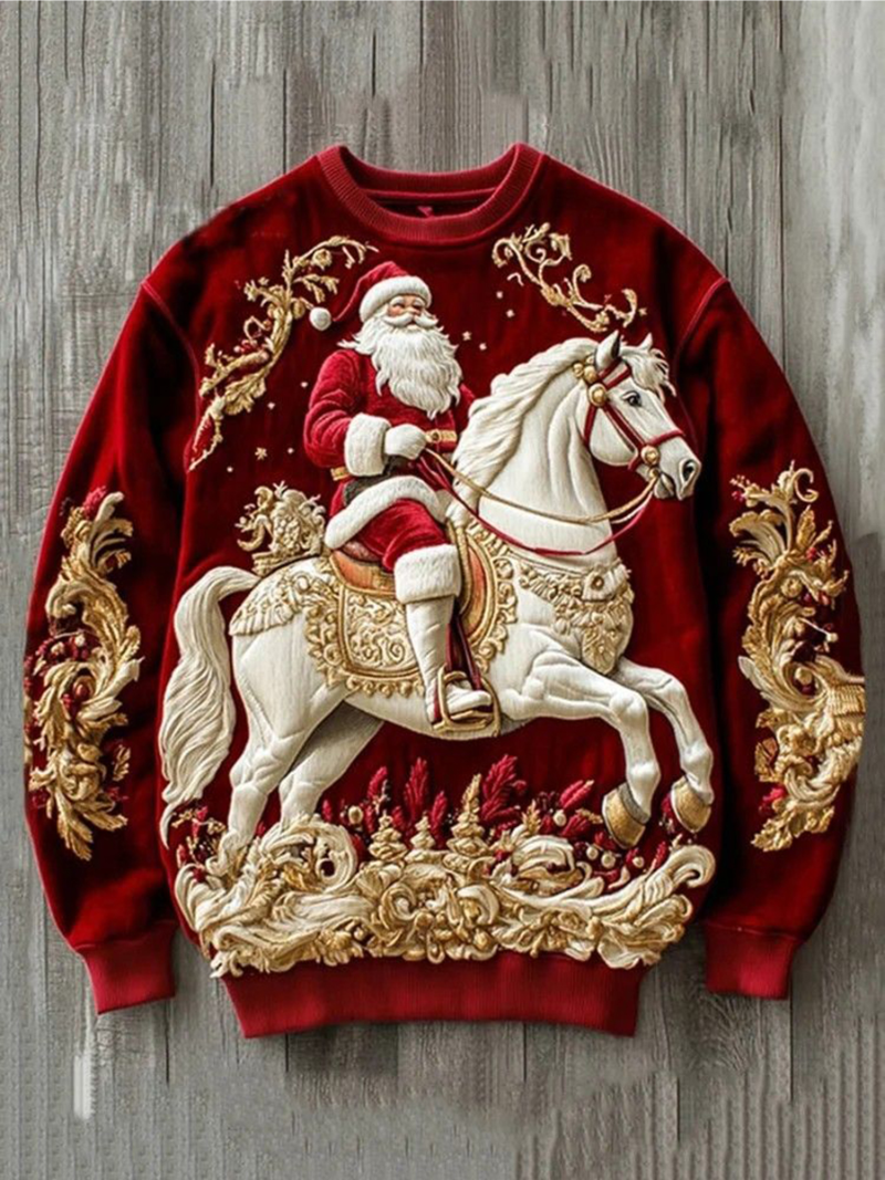 Maglione Uomo con Lavorazione Festiva - Brentozzi