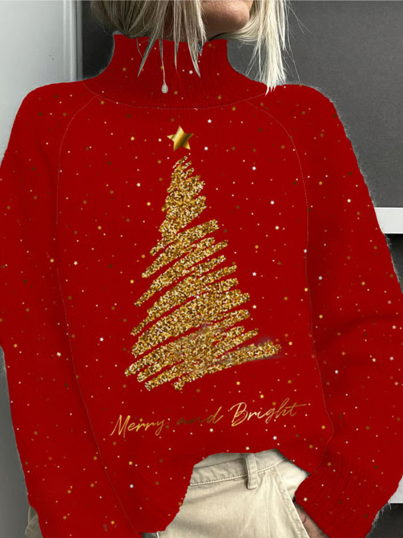 Maglione Donna Natalizio con Albero di Natale - Brentozzi