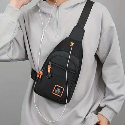 Borsa Sportiva Uomo Tracolla Regolabile