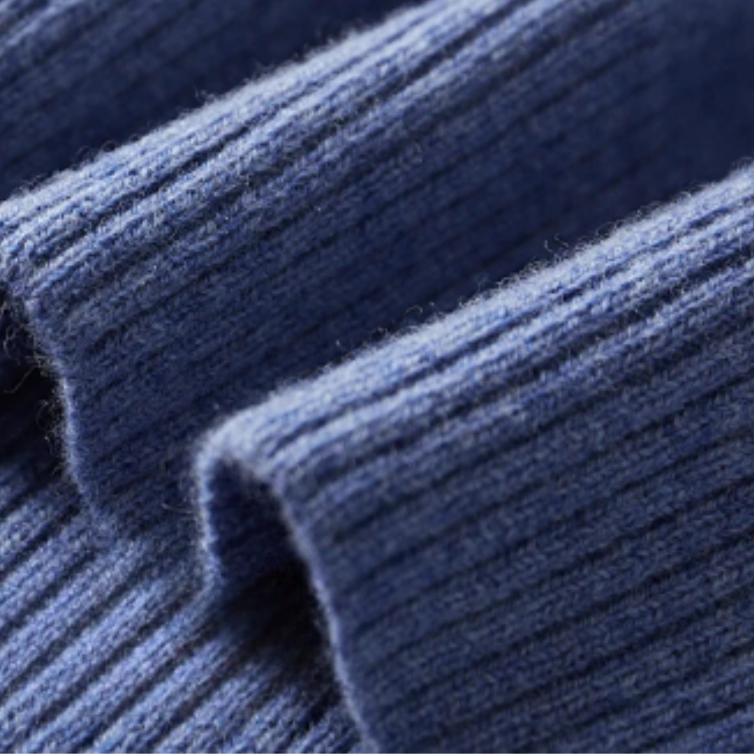 Maglione Uomo in Maglia Collo Polo con Bottoni e Manica Lunga