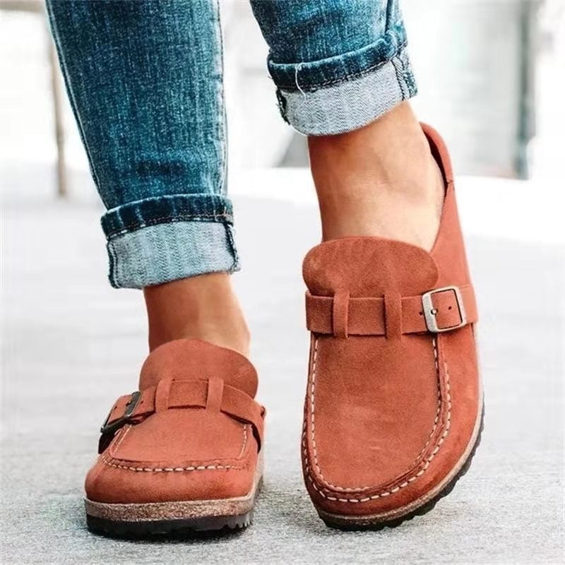 Mocassini Uomo Slip-On Pelle con Fibbia Comodi
