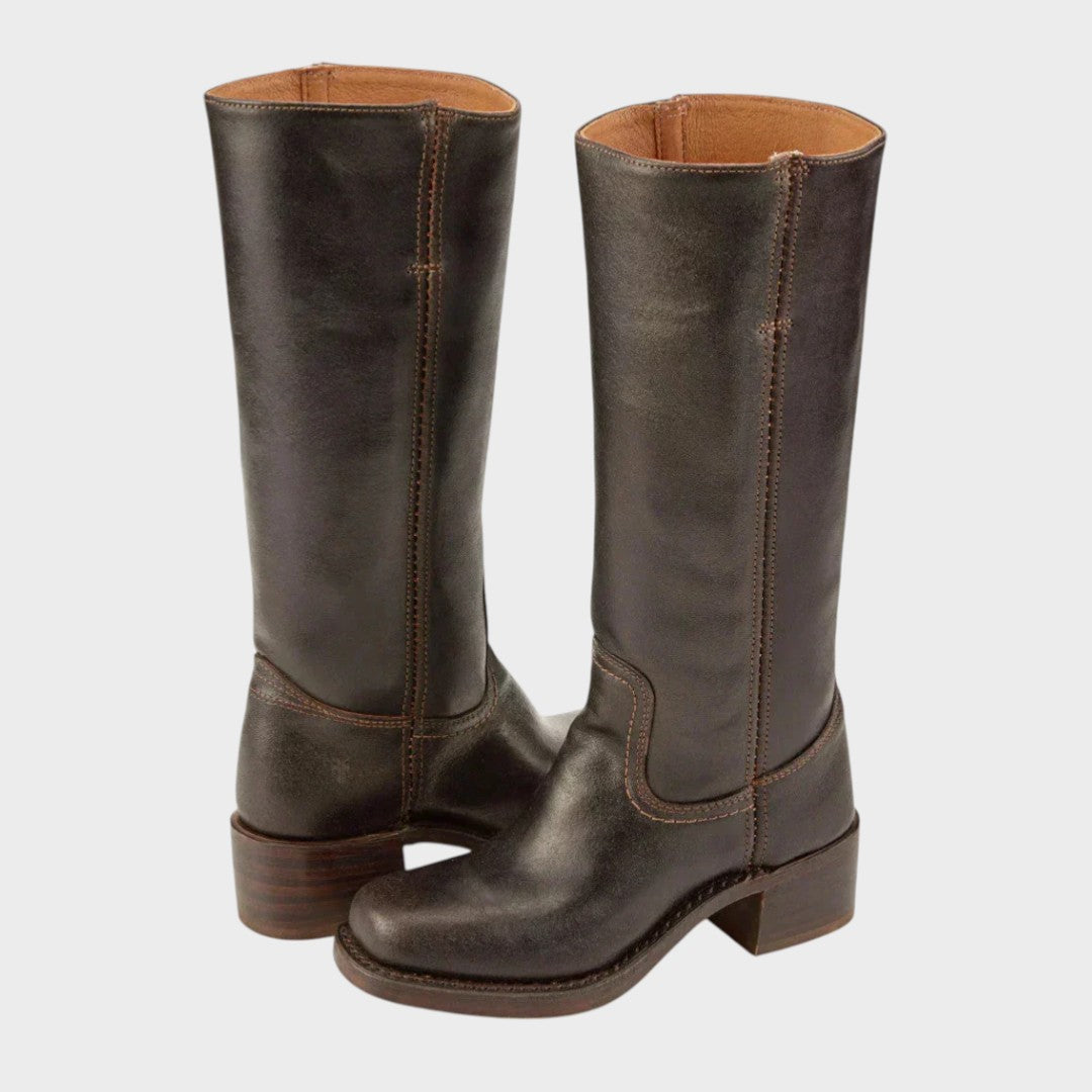 Stivaletti Donna Cowboy Plateau - Brentozzi