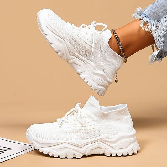 Scarpe Ortopediche Donna in Maglia Plateau - Brentozzi