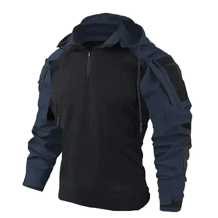 Felpa Uomo con Cappuccio Stile Outdoor Utility - Brentozzi