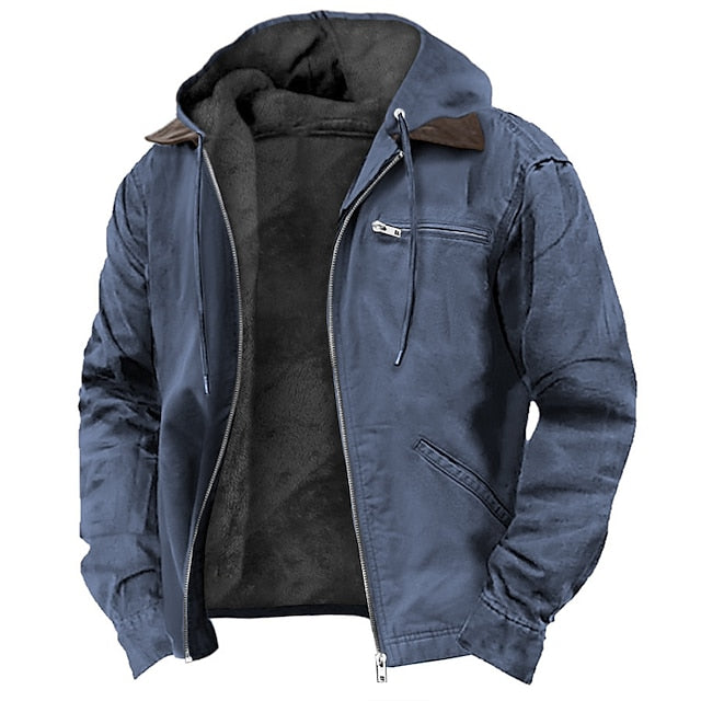 Giacca Uomo Outdoor con Cappuccio Sportiva