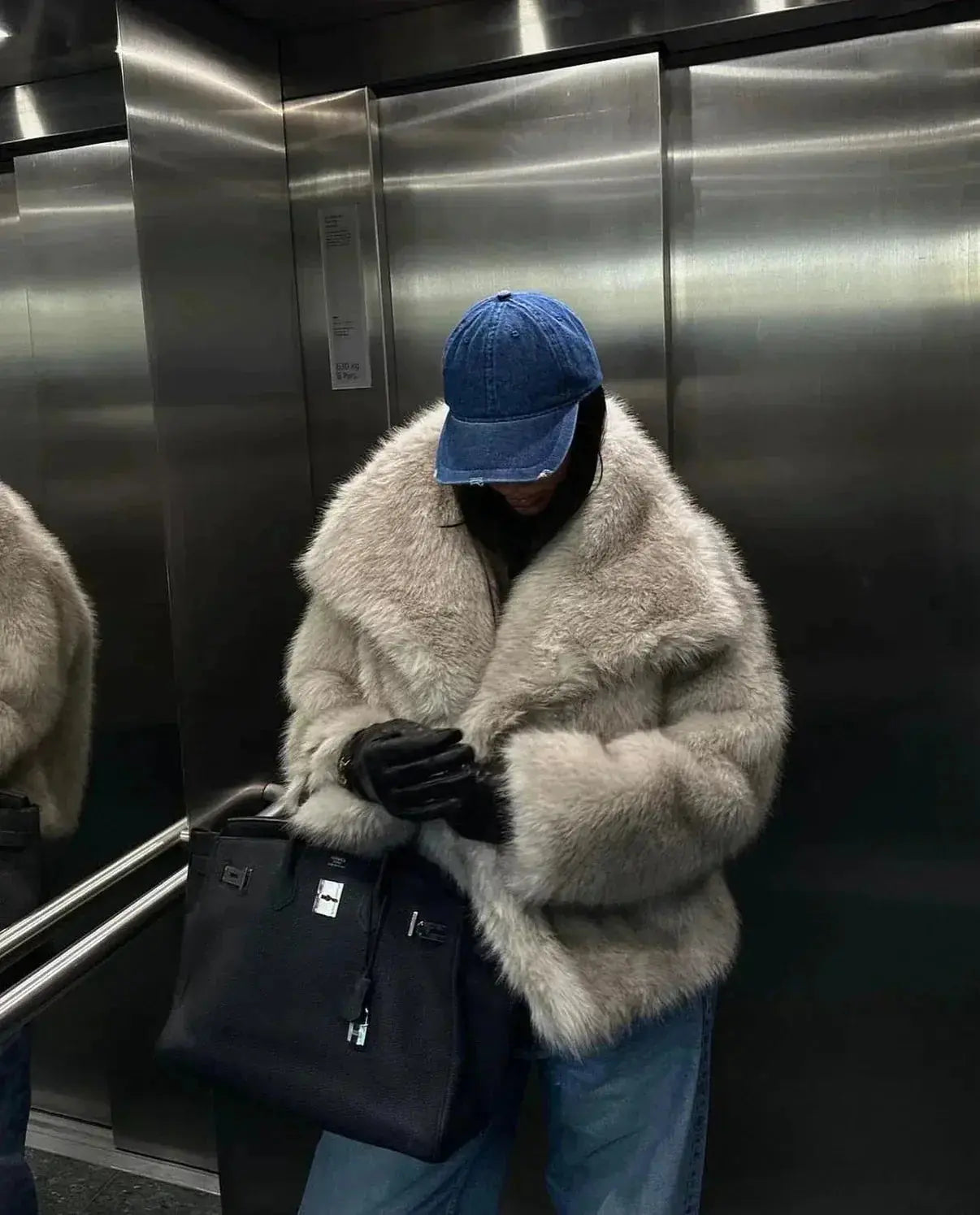 Giacca Donna in Tessuto Strutturato Vestibilità Regular