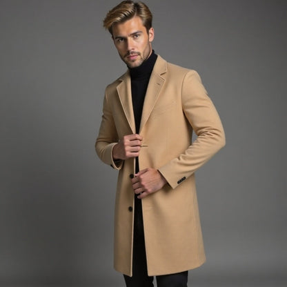 Cappotto Uomo Invernale Classico Slim Fit