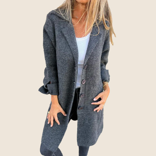 Cappotto Oversize Uomo con Revers Stile Lässiger - Brentozzi