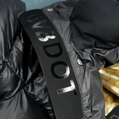Giacca Invernale Donna Lunga Imbottitura Piuma Impermeabile