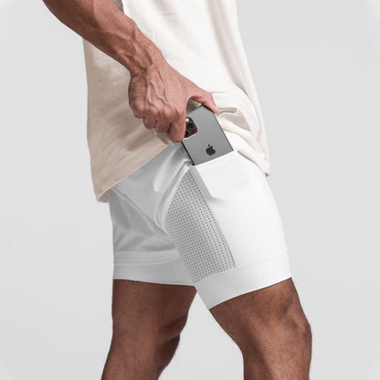Pafit | Uomo Pantaloncini Palestra Leggeri e Flessibili