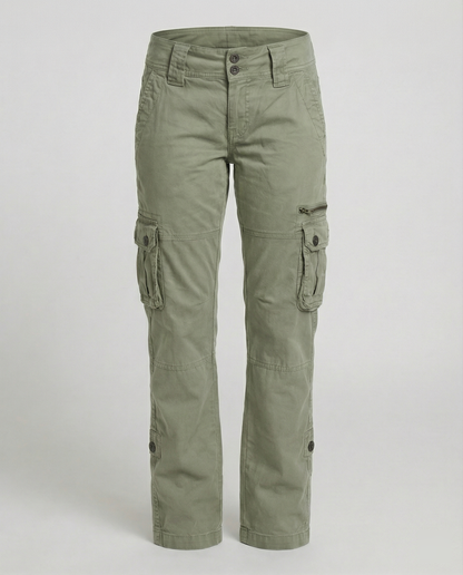 Pantaloni Cargo Donna con Tasche Pratiche