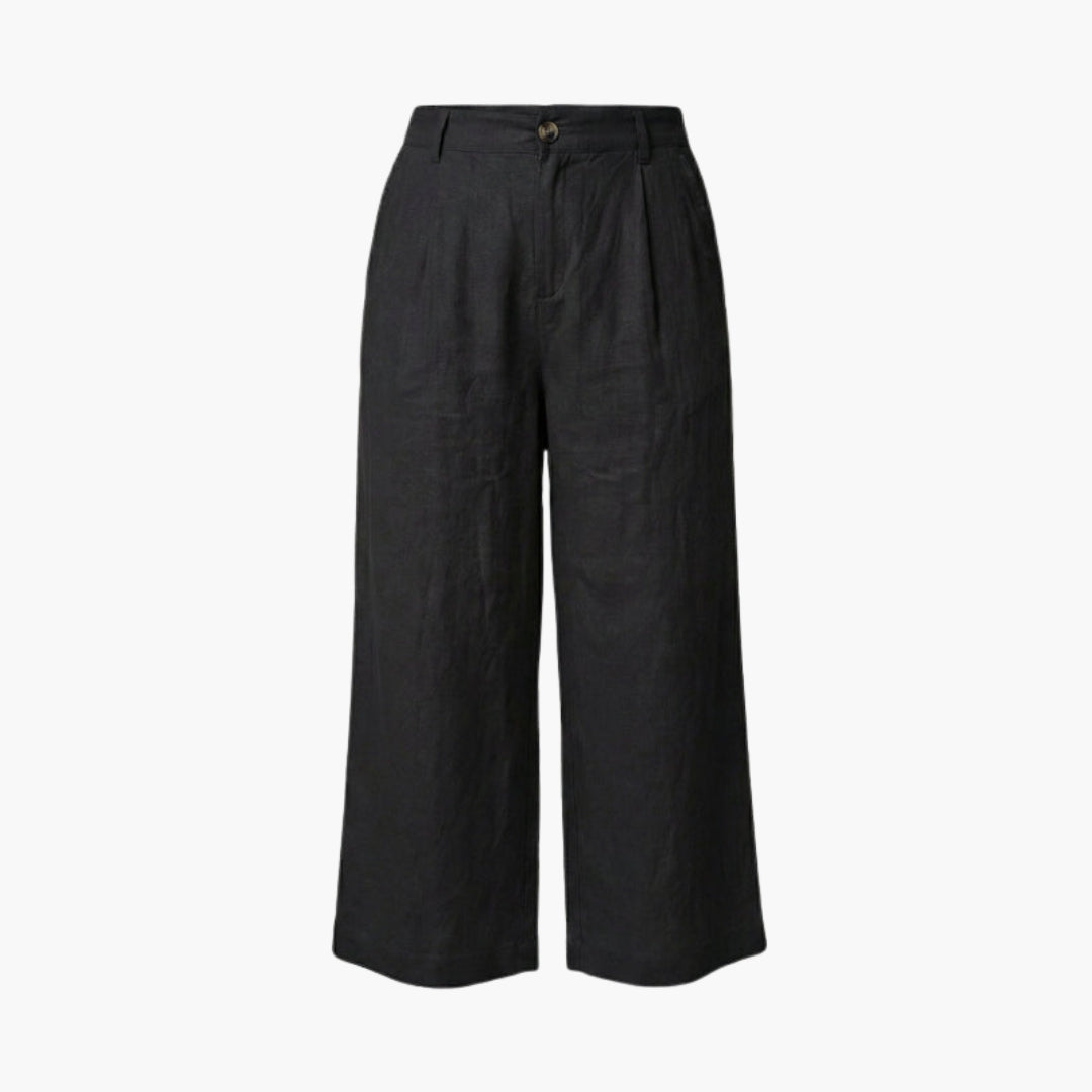 Palora | Pantaloni Cropped a Gamba Larga da Donna 3